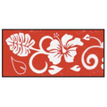 Hawaiian Flower Strong Band Tyvek Wristband (Pre-Printed)